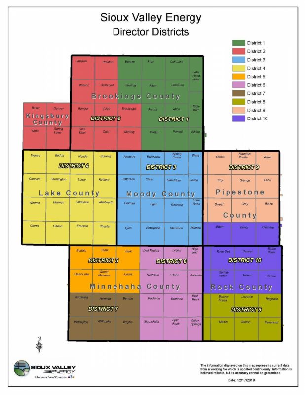 Director Districts Townships
